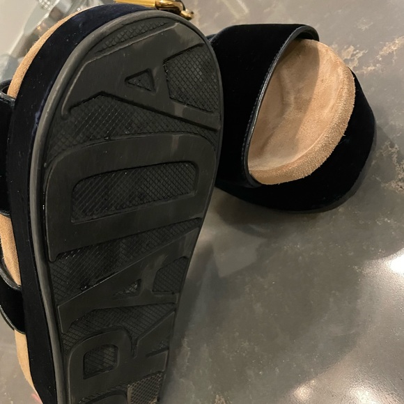 Prada Velvet Sandals - Picture 3 of 3